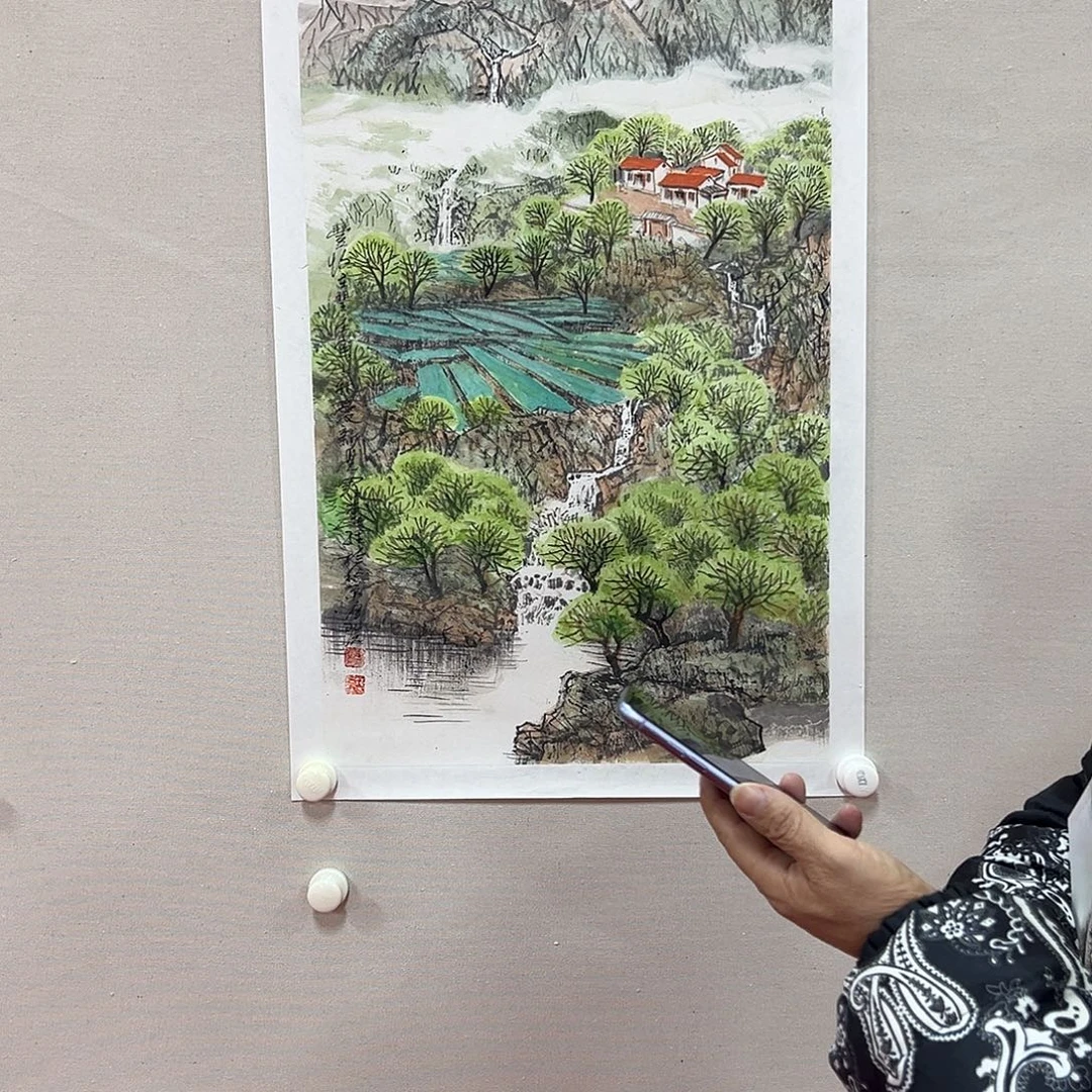 国画老师艺术精品