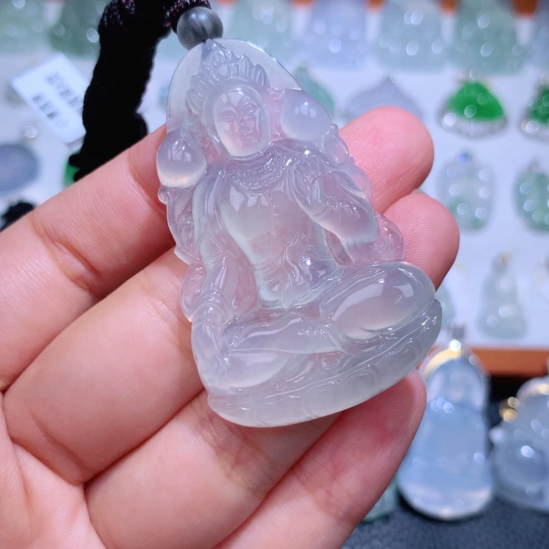 颈饰未镶嵌翡翠渡母