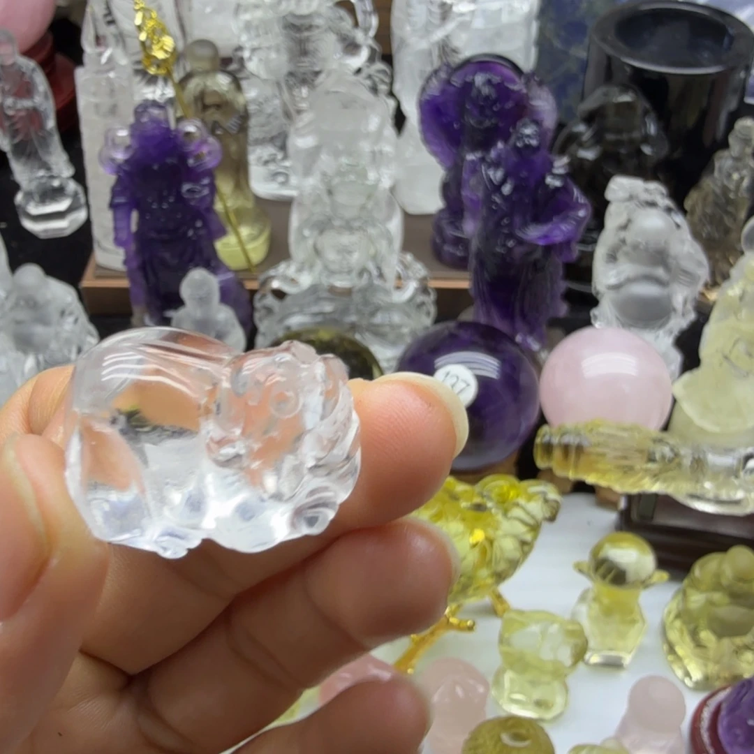 水晶珠宝半成品未镶嵌