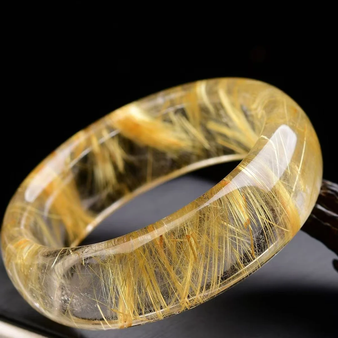 （女神）红胶花黄胶花粉晶白水晶全品手镯手链水晶--多样性发货