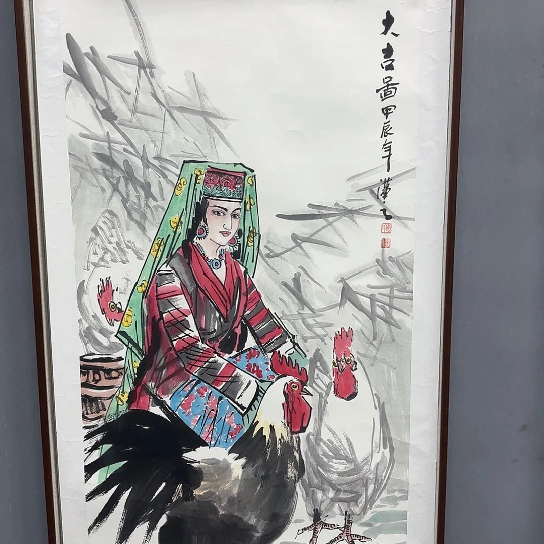 国画亲笔手绘原创