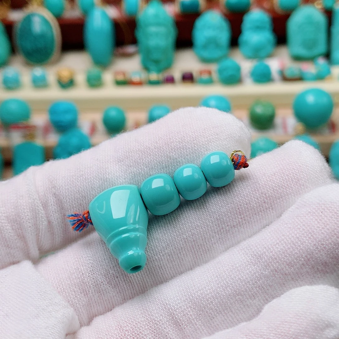 绿松石未镶嵌珠宝半成品