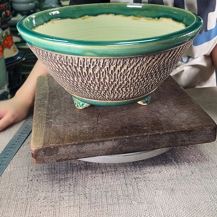 泳坤堂石湾盆陶瓷