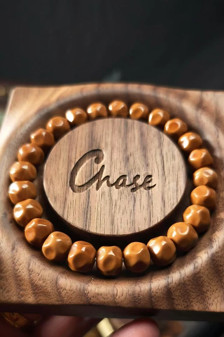 【猴头手串战斗瑕奶酪猴头】文玩核桃手串人工雕刻有油点可上色遮盖