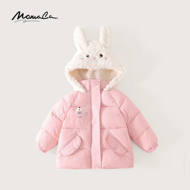 【温暖过冬】MOMOCO冬季小香风时尚可爱兔子棉衣外套75820101006