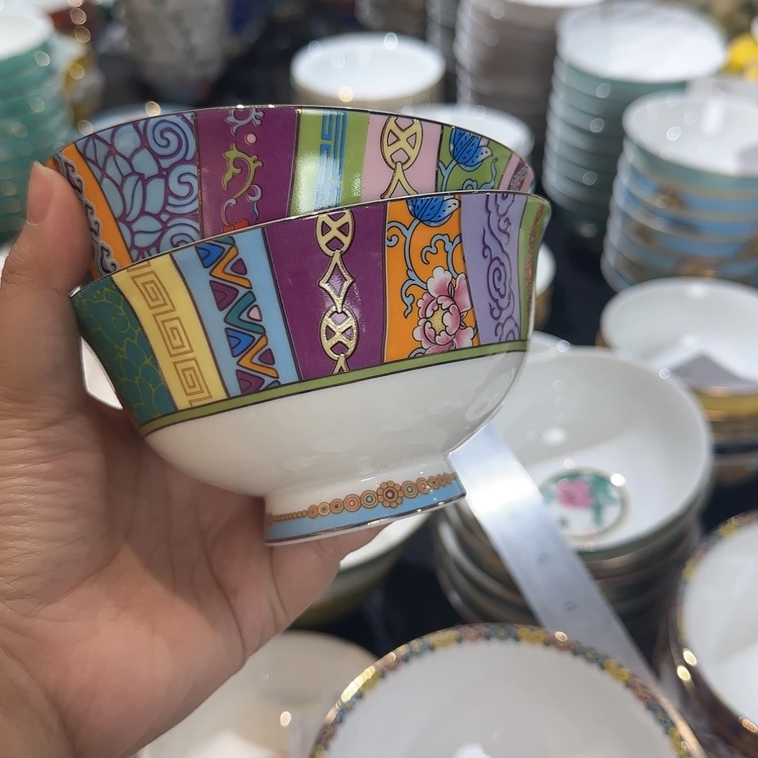 骨瓷骨瓷珐琅彩工艺