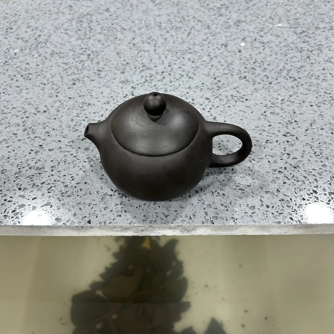 【闪购链接】黑金小容量小西施可把玩手制茶壶