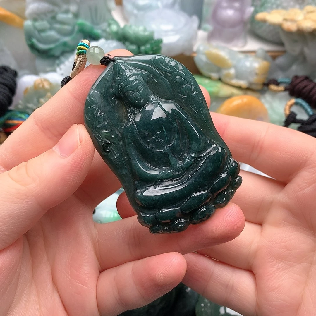 吊坠(不含链)未镶嵌翡翠