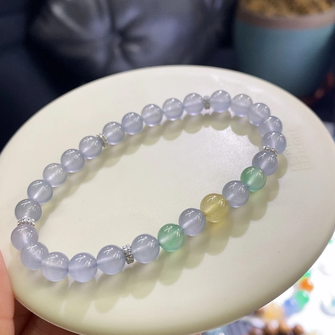 未镶嵌挂件翡翠手串