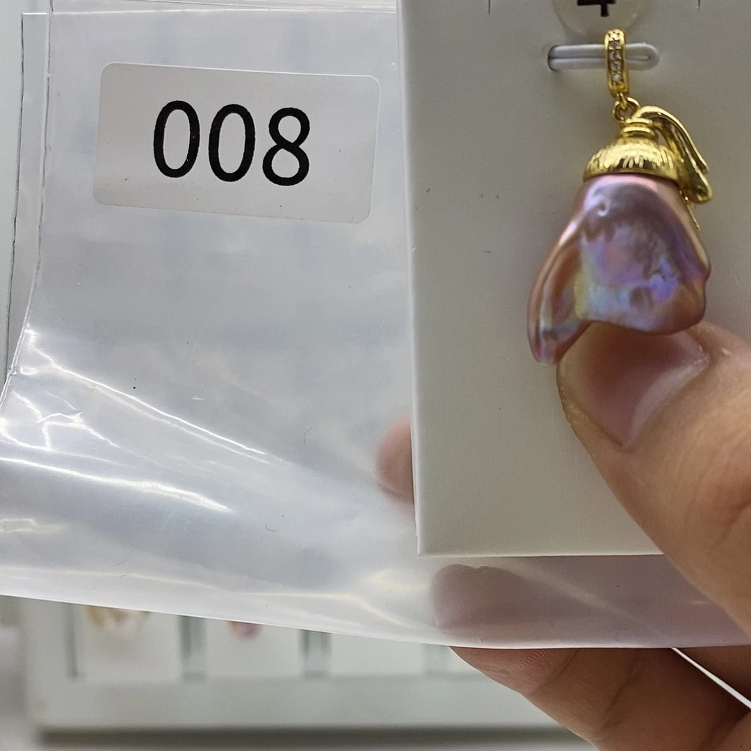 合金巴洛克珍珠001淡水珍珠