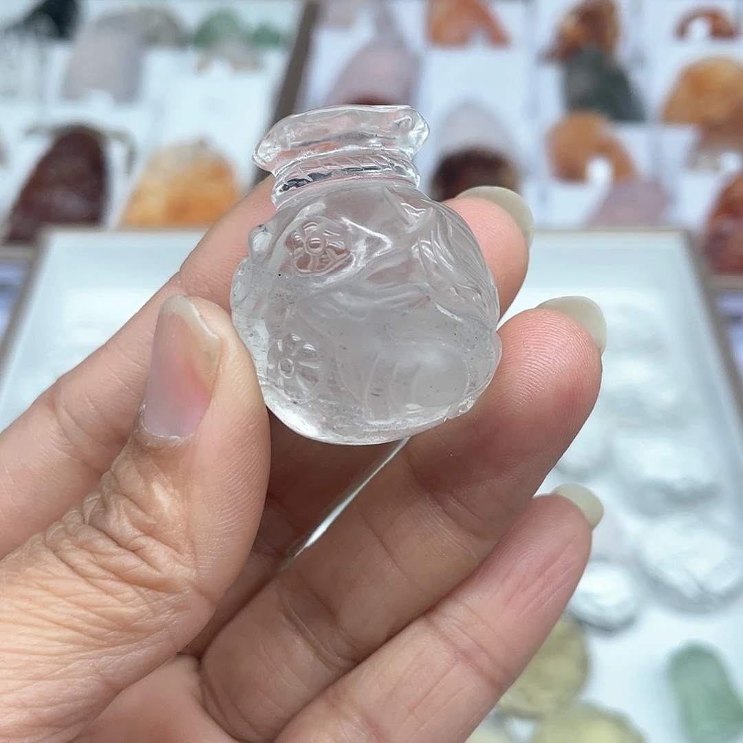 水晶吊坠(不含链)未镶嵌