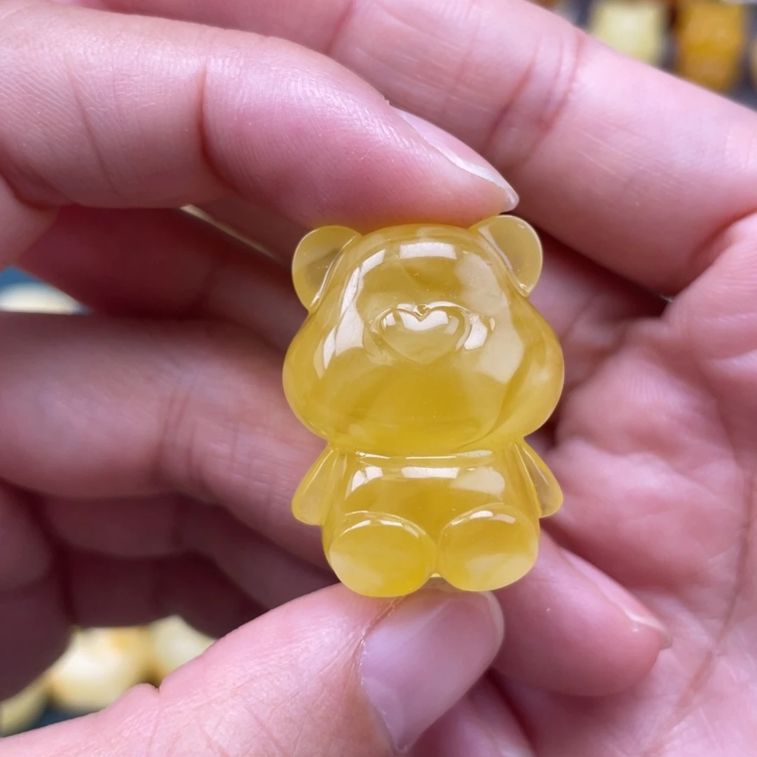 裸石琥珀未镶嵌蜜蜡