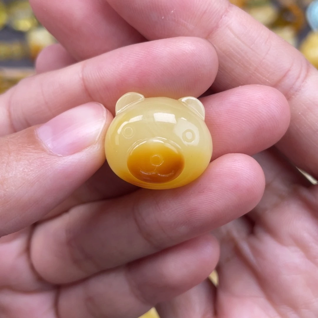 裸石琥珀未镶嵌蜜蜡