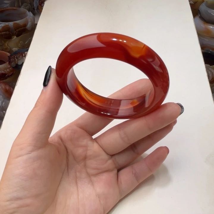 玛瑙/玉髓未镶嵌手镯58.59