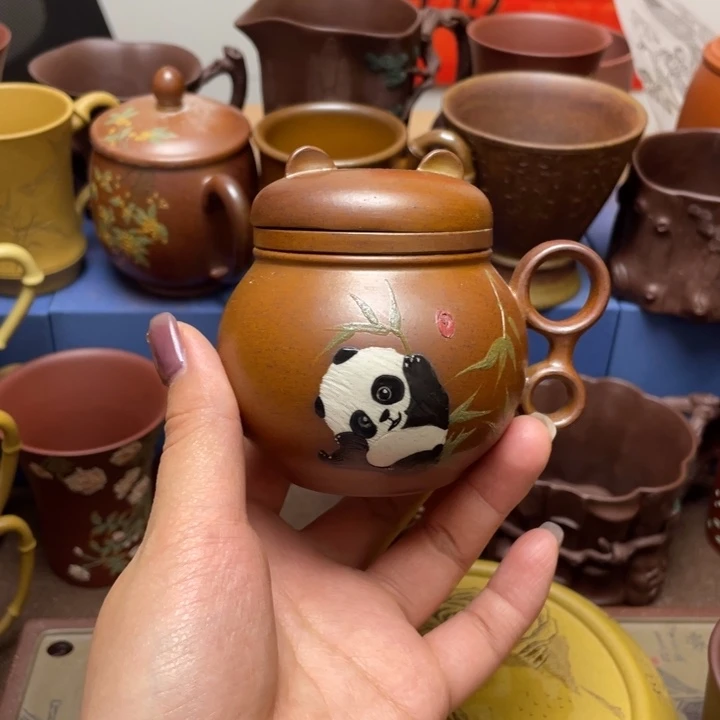 紫砂茶杯紫砂主人杯