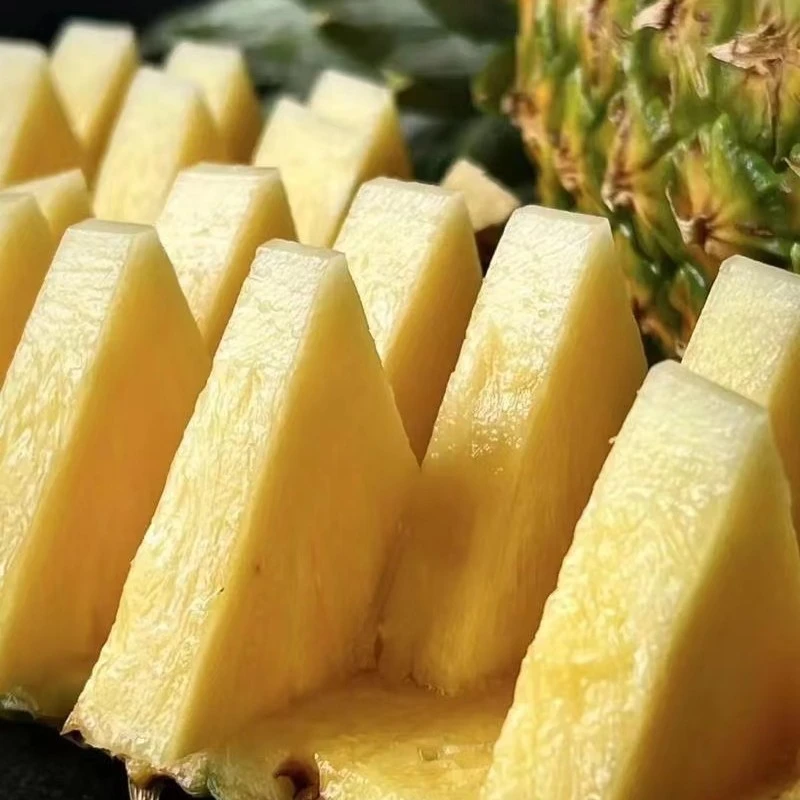 黑钻蜂蜜凤梨一个切盒约900克新鲜美味