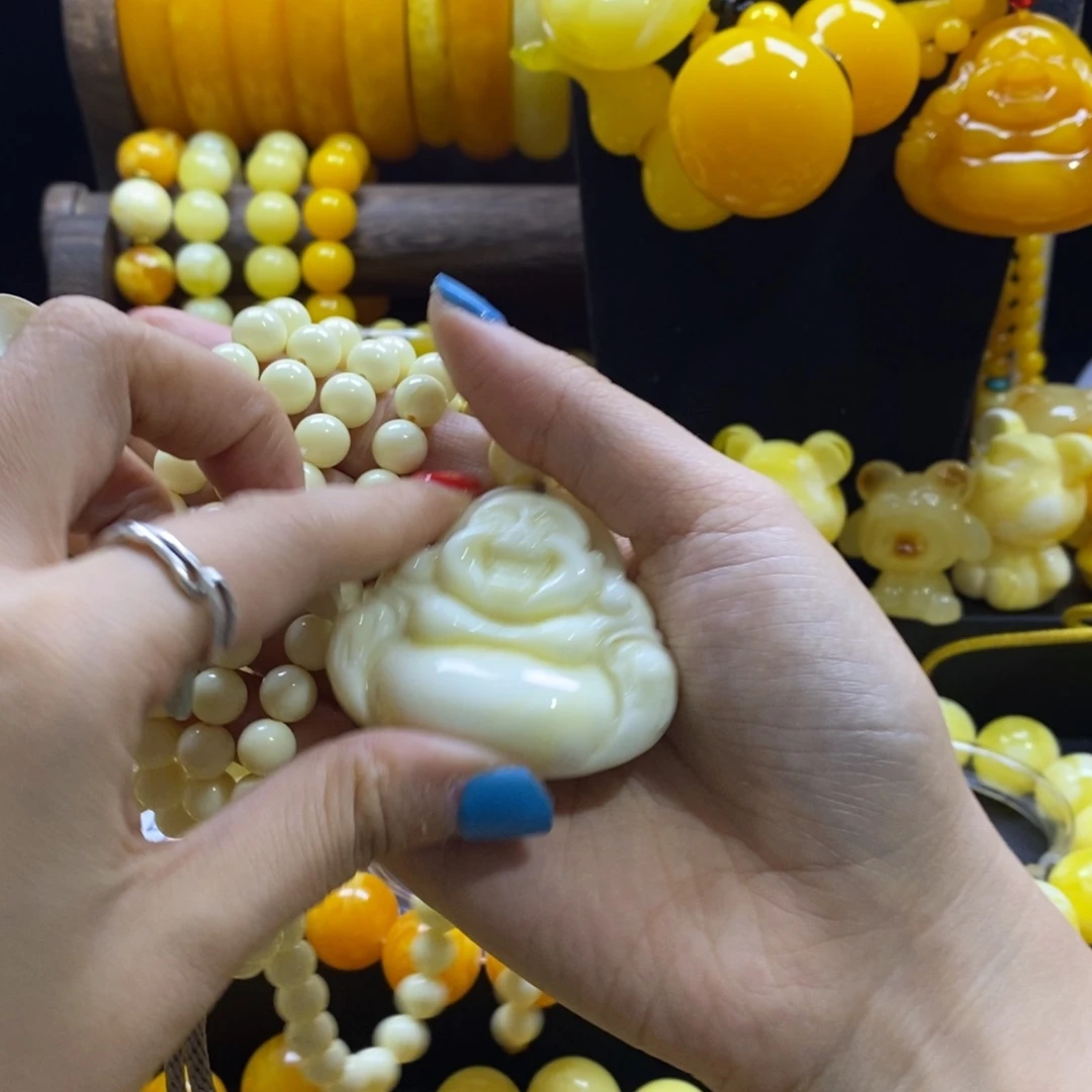 好****非金属全品无暇卡8链珠佛牌