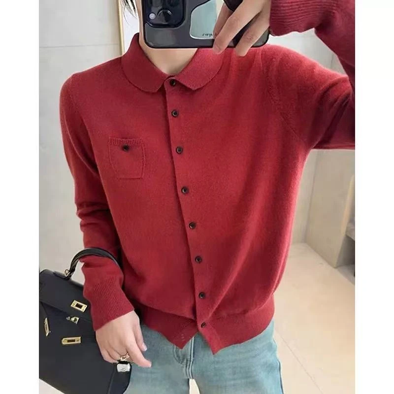 【洛尔专属】新款百搭时尚简约针织衫LZ10113