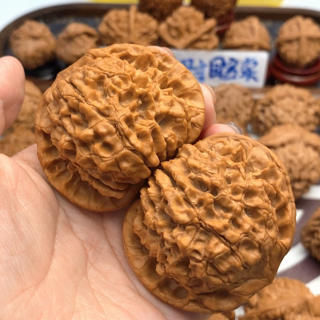 【闪购商品】文玩核桃把件终*龙346号龙鼎