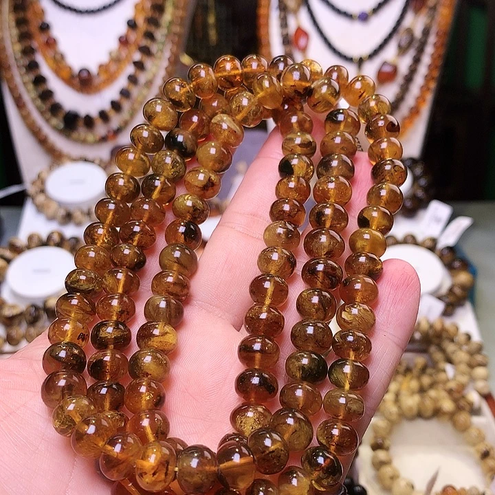 琥珀未镶嵌裸石10+蜜蜡273