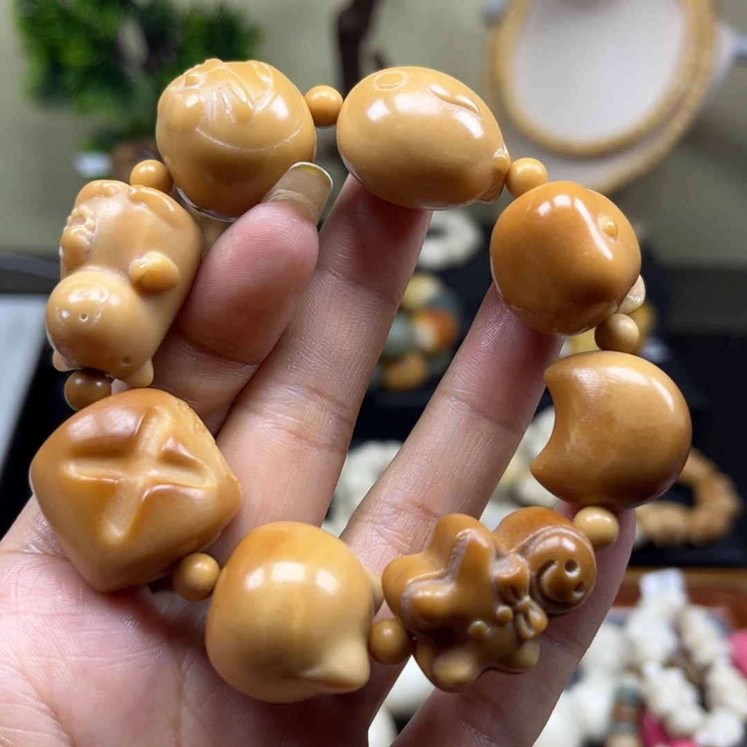 菩提根/象牙果吊坠1.23.132风化全家福