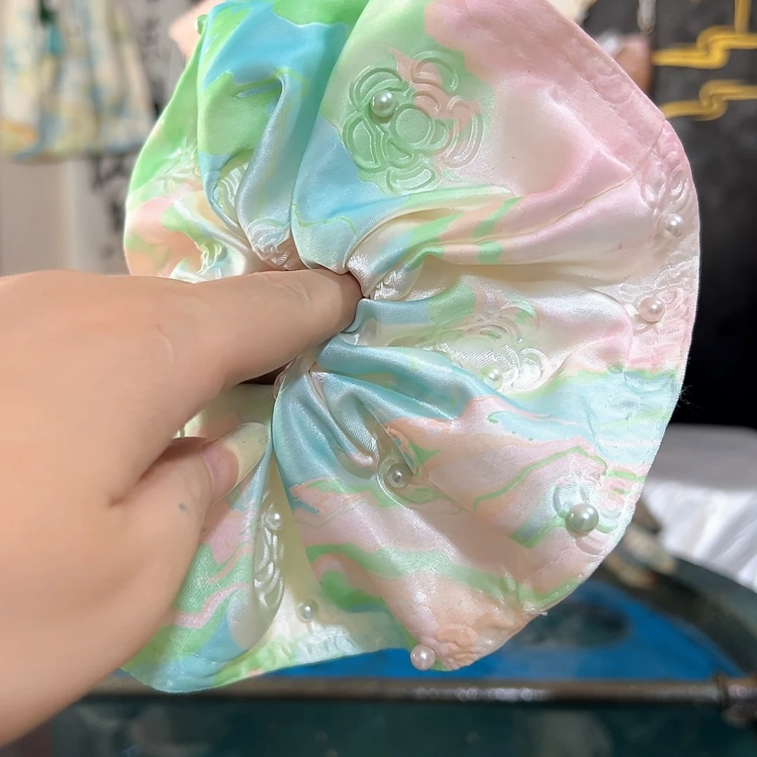 678精品圆饼发圈手作