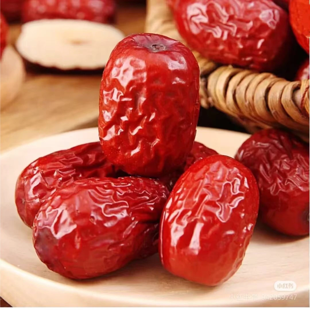 大枣灰枣骏枣干果零食红枣皮薄香甜营养红枣优质大红枣子【好物】