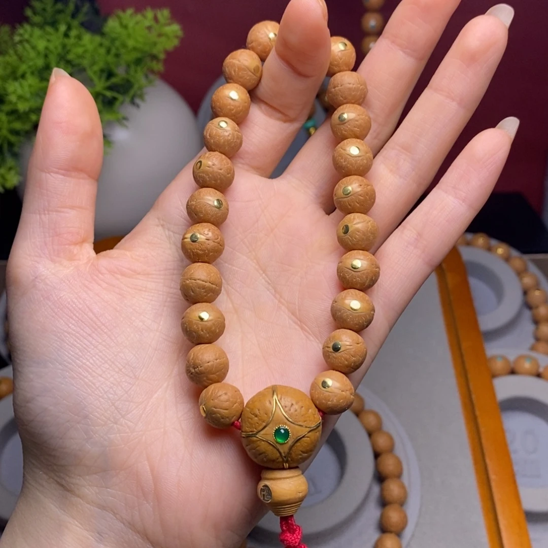 小***于凤眼菩提手串10.5铜