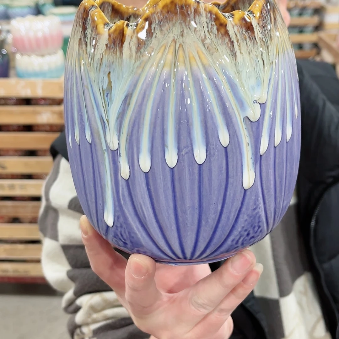 【闪购商品】陶瓷陶瓷多肉植物花盆