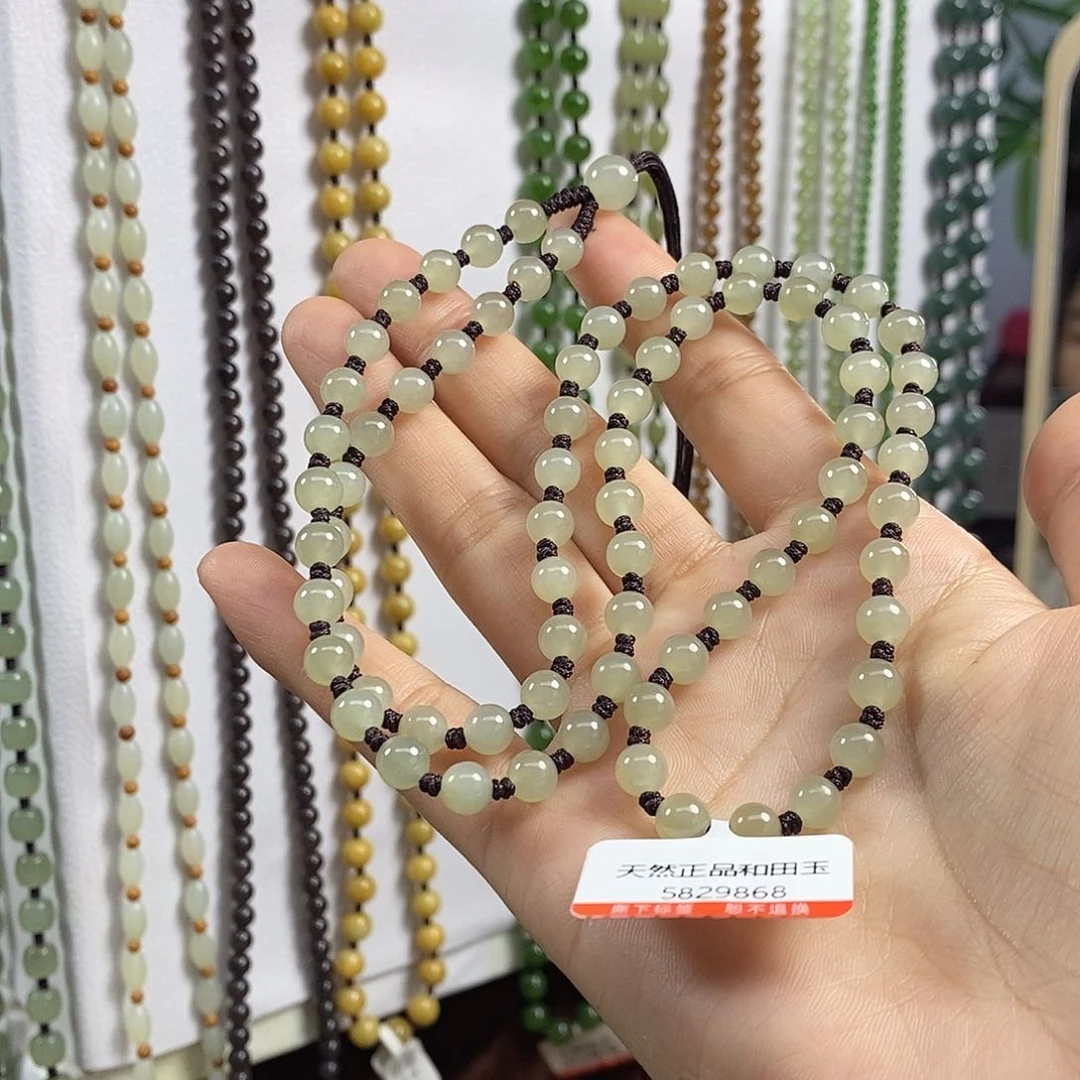 和田玉颈饰未镶嵌丽*