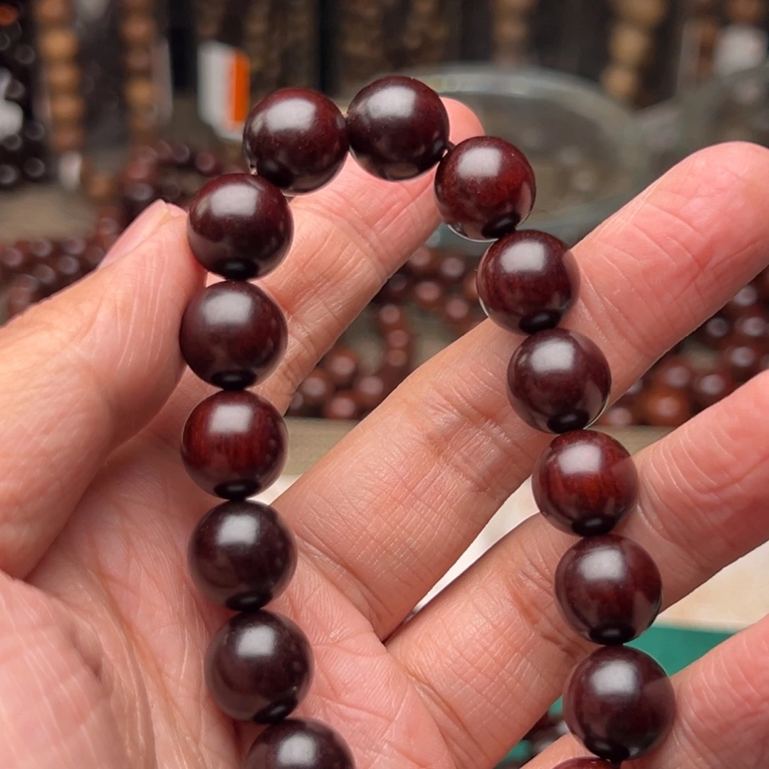 檀香紫檀（小叶紫檀）手串/手链1.2泥料氧化特价款