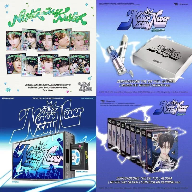 【国内现货】ZB1 昼 正规一 NEVERSAYNEVER 未拆专辑 章昊 韩维辰