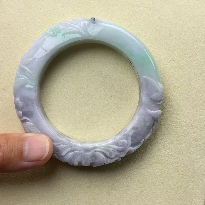 翡翠未镶嵌手镯56圈特价不退换