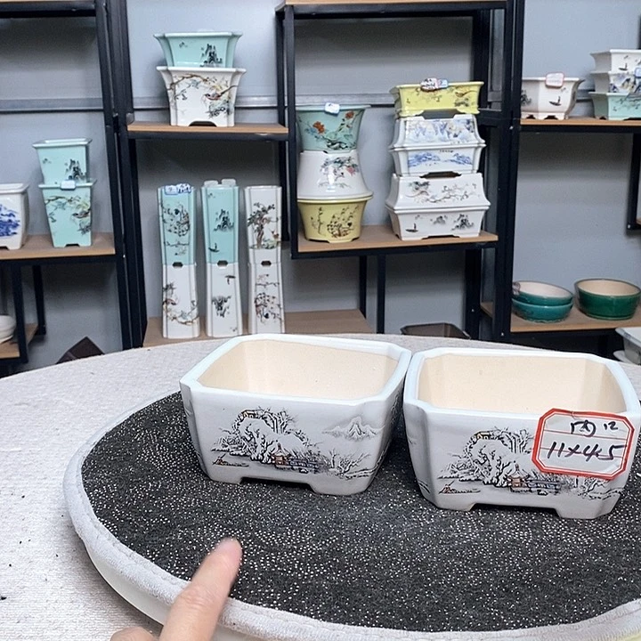 紫砂的花盆很漂亮15