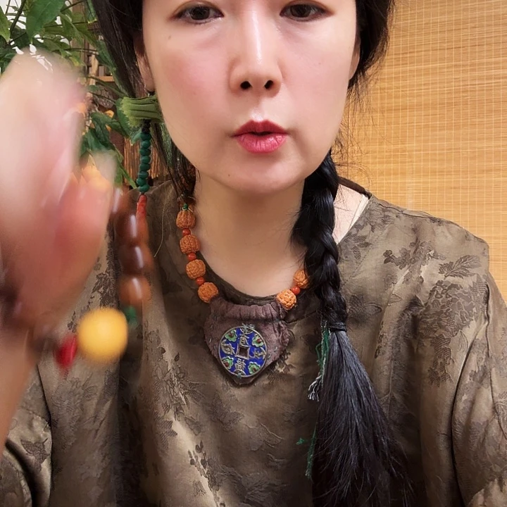 b**?雷击木大珠吞金兽单圈