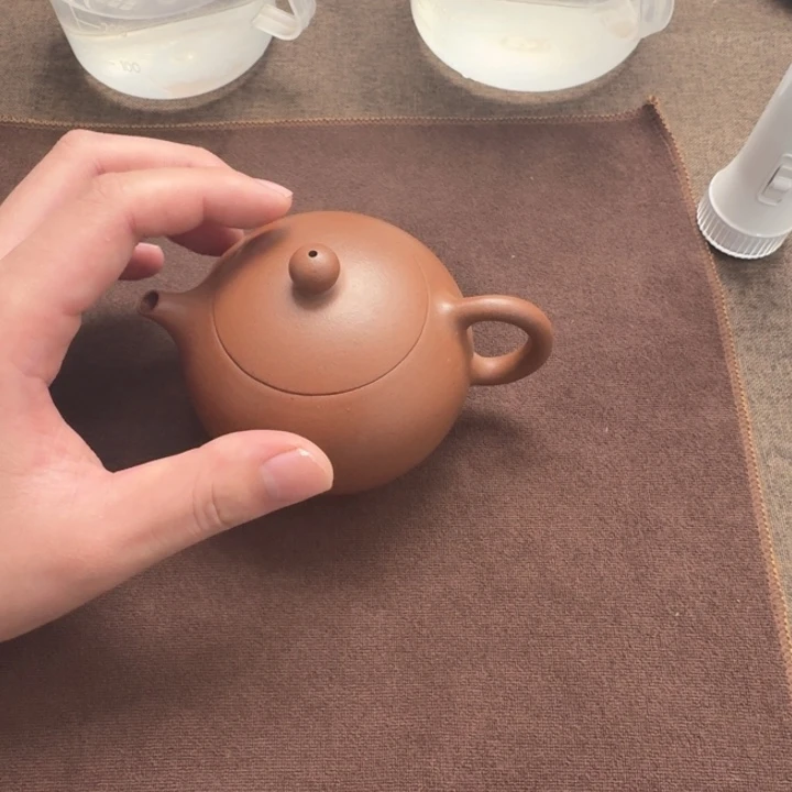 茶壶紫砂老紫泥西施250cc