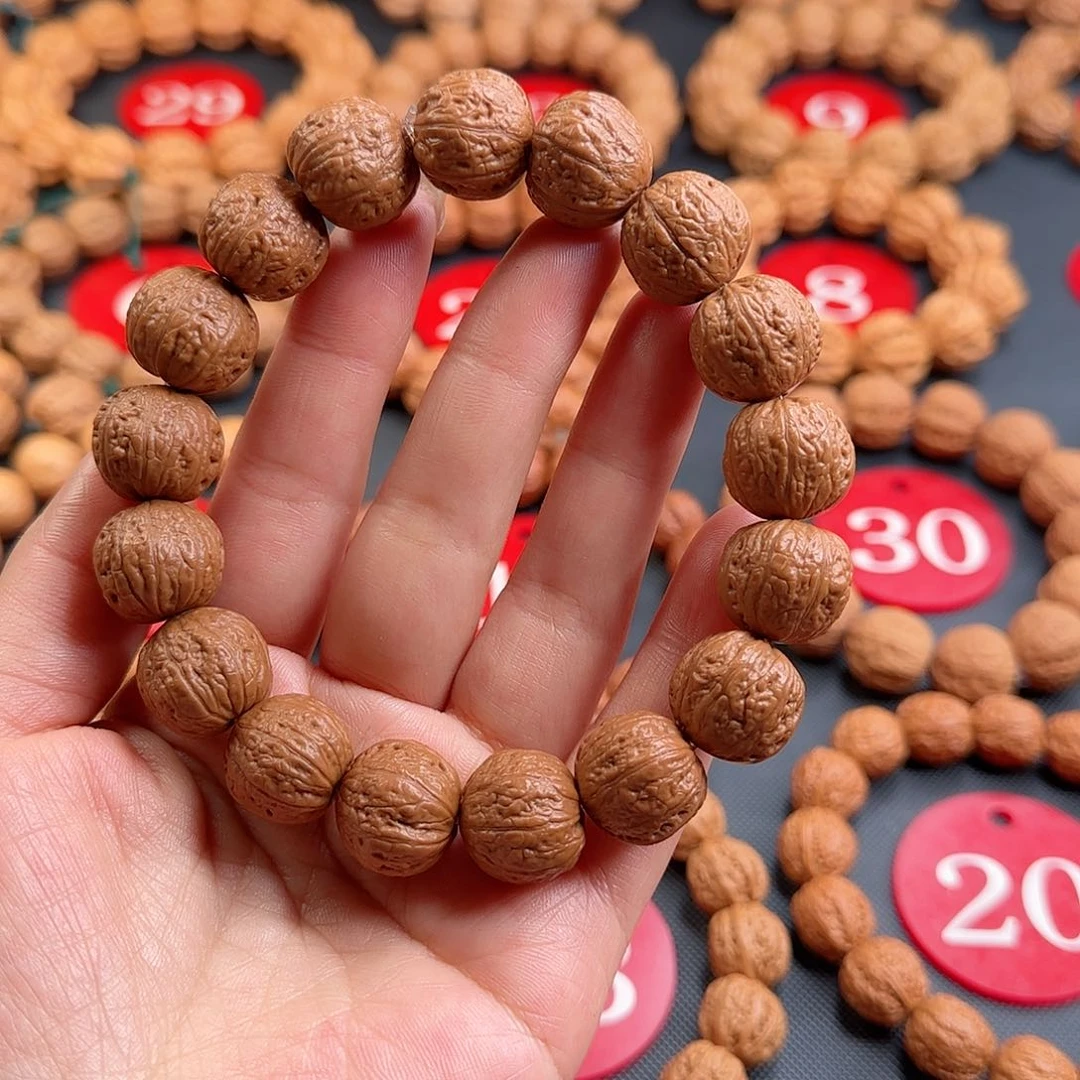 文玩核桃手串窝头磨盘