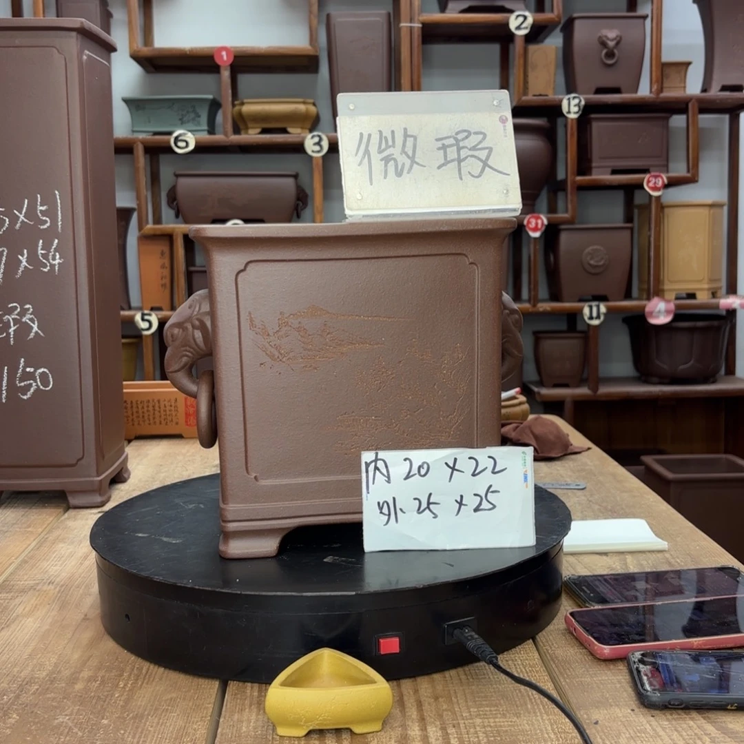 不***门花盆紫砂福利微瑕