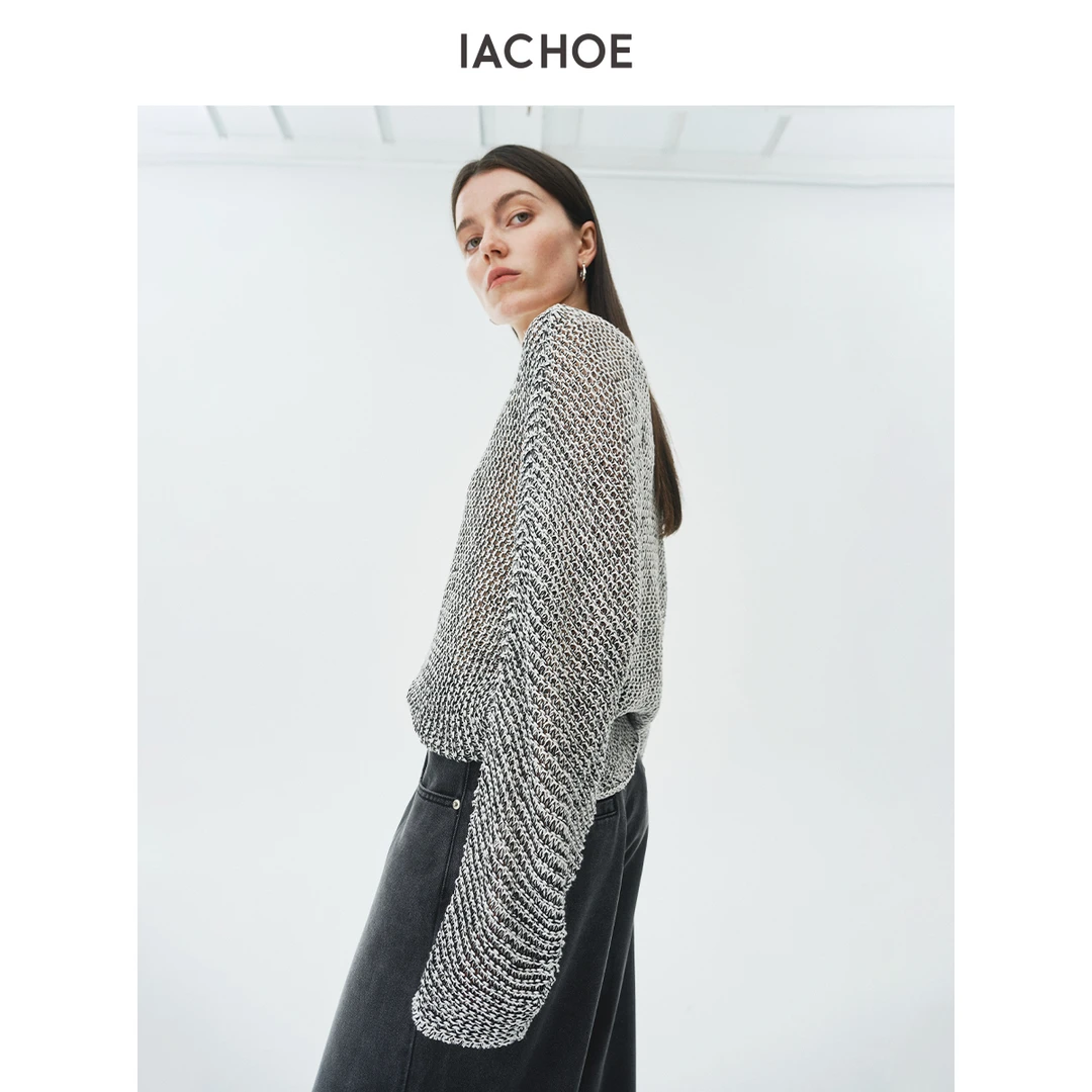 IACHOE慵懒镂空针织新款3621505010