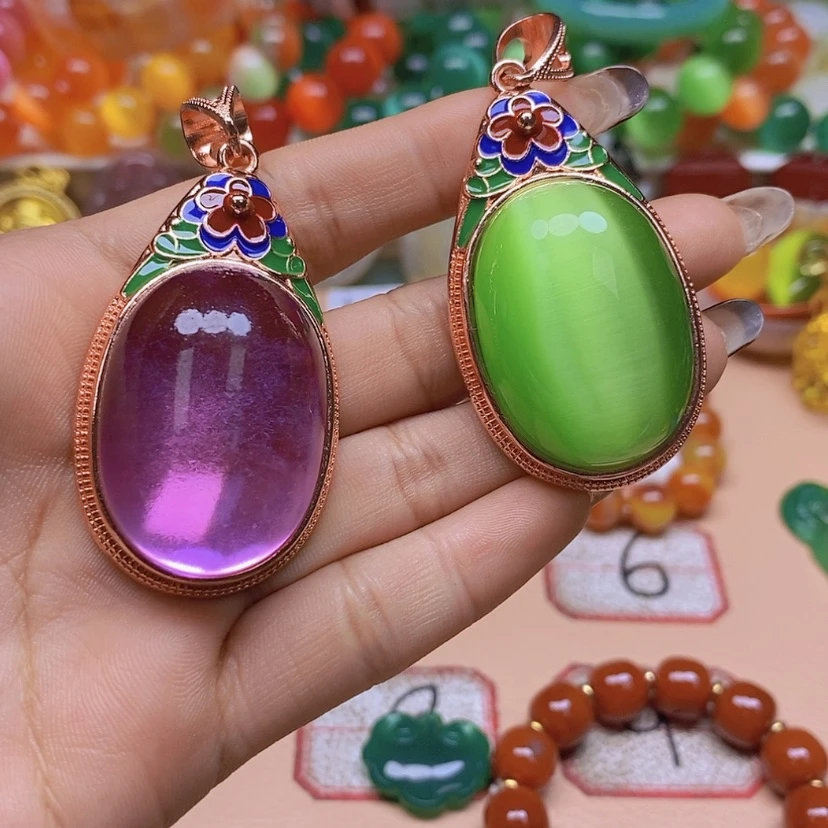 【闪购商品】玛瑙/玉髓颈饰未镶嵌?**?