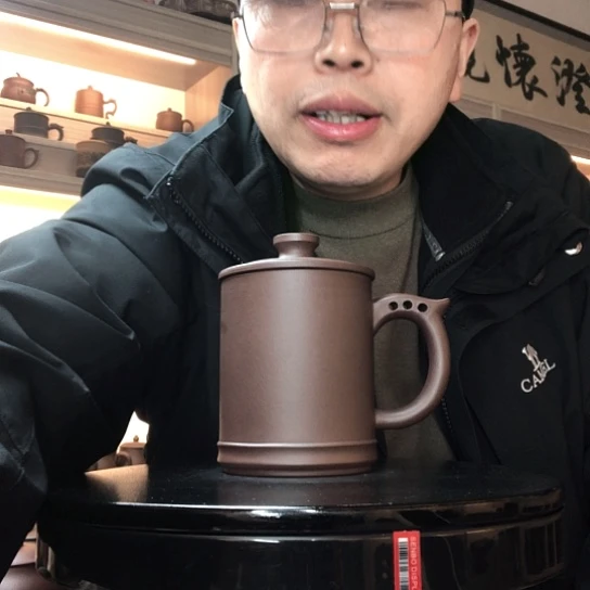 茶杯紫泥三才杯容量400