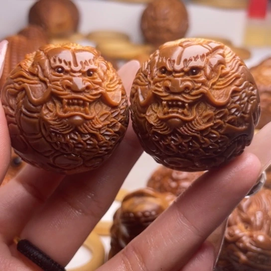 手串/手链橄榄核龙珠一对