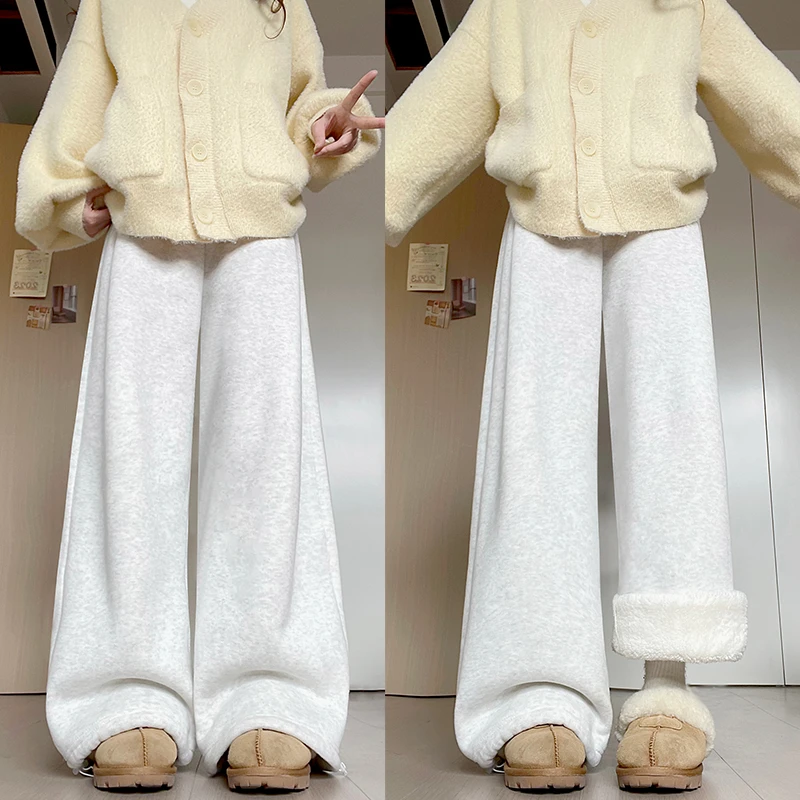 鑫鑫同学运动裤女秋冬新款宽松休闲显瘦小个子高腰卫裤秋冬穿搭