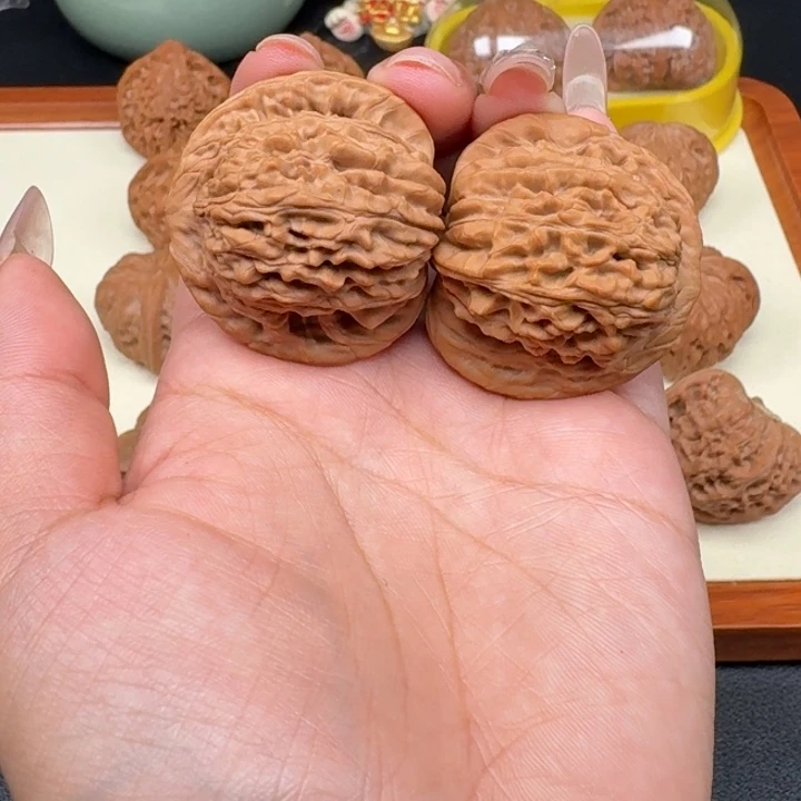 文玩核桃把件全品四座楼40