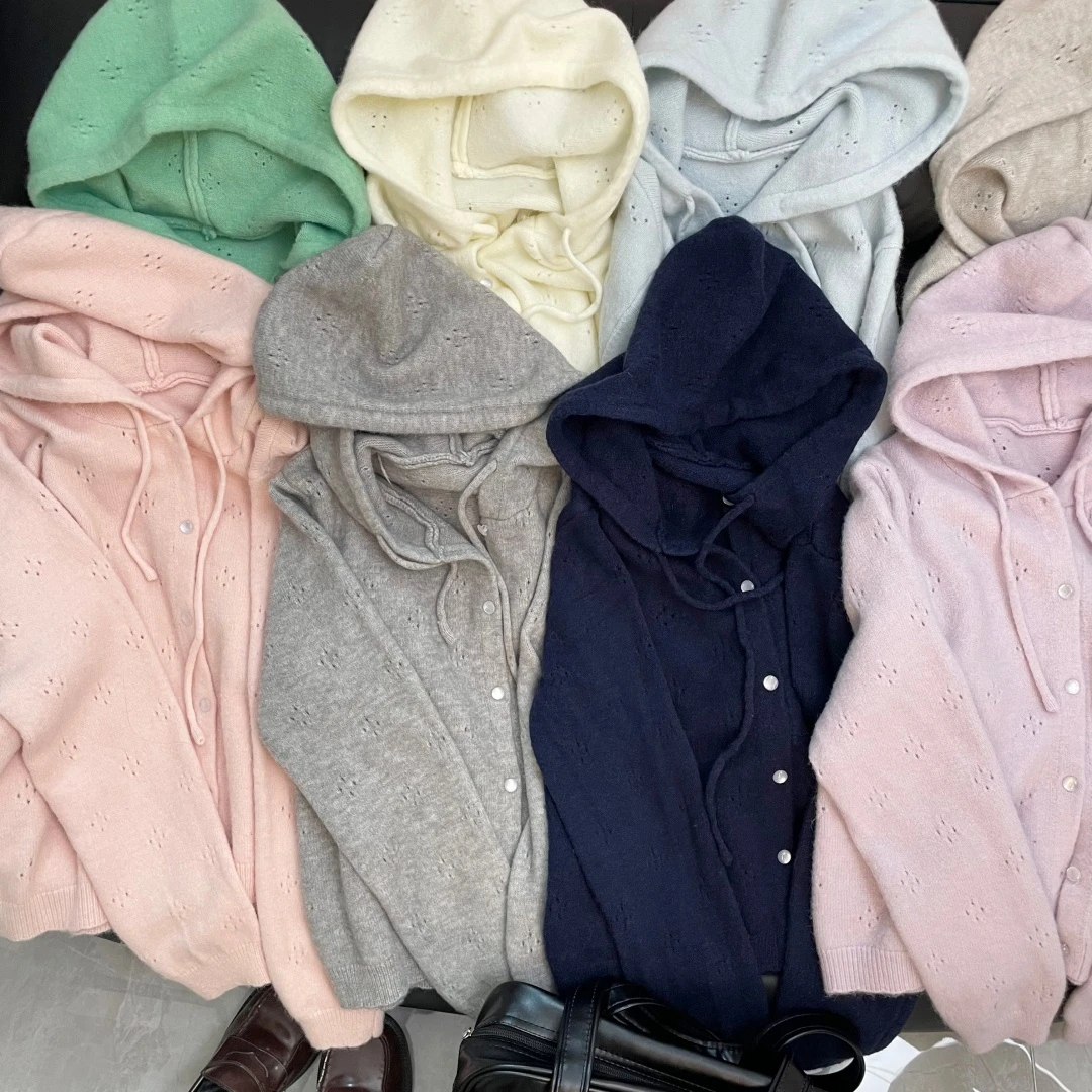 小糊涂新款JK帽衫原创日系学生校服新款校供感针织开衫制服百搭jk