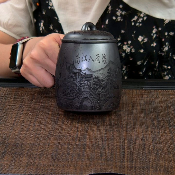 茶杯紫砂高货放漏