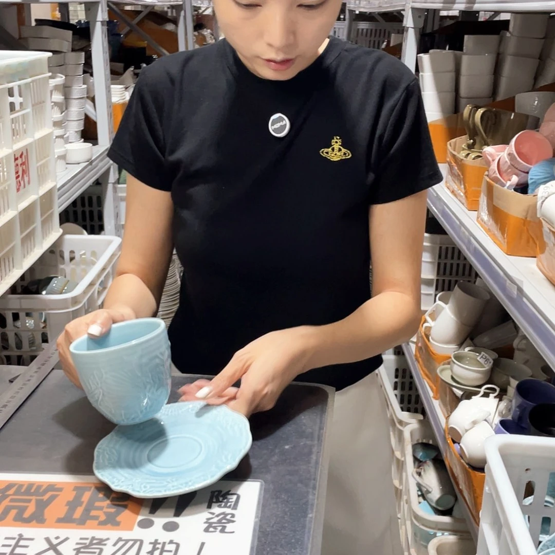 瓷片748              4杯4碟