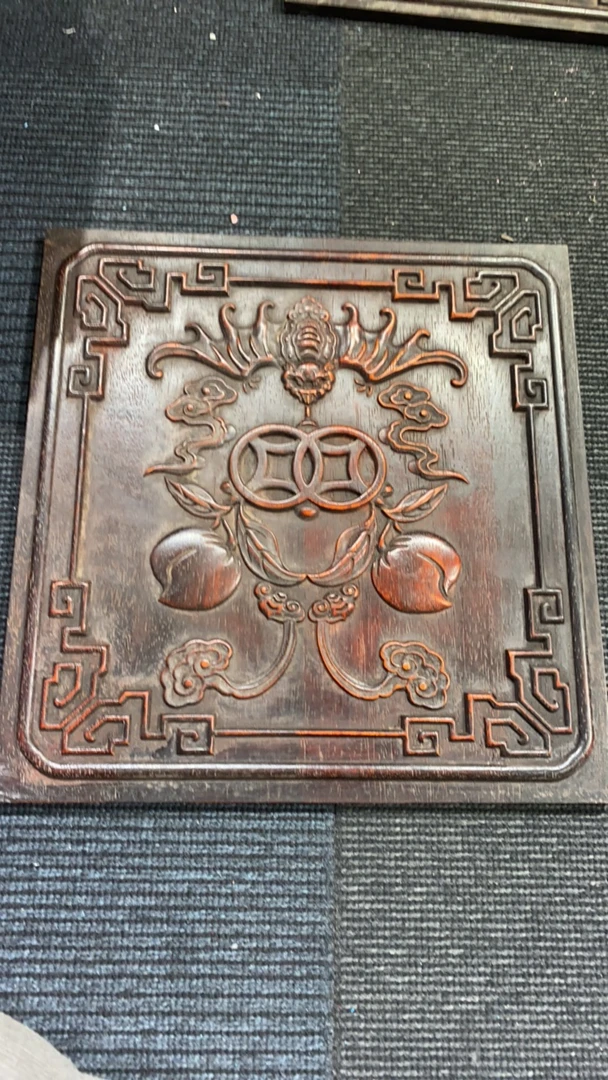 B167紫檀木雕刻板