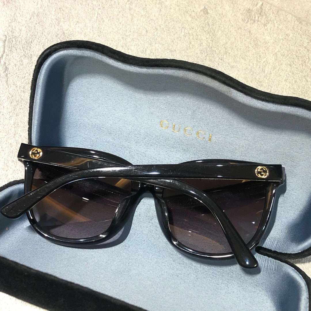 99新 GUCCI/古驰 安洁利严选/成色看直播墨镜/GSH0695