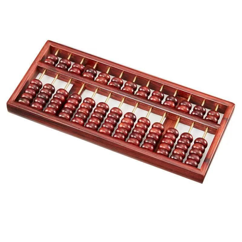 03文玩趣味收集文玩木作紫檀算盘